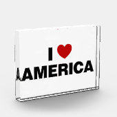 I Liebe Amerika Fotoblock (Links)