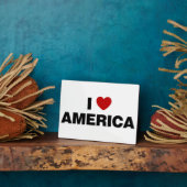 I Liebe Amerika Fotoplatte (Seite)