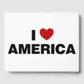 I Liebe Amerika Gästebuch (Rückseite)