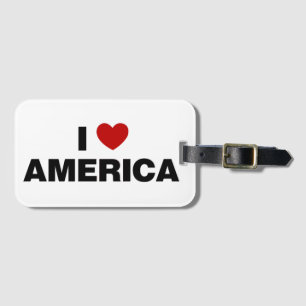 I Liebe Amerika Gepäckanhänger