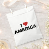 I Liebe Amerika Geschenktütchen (Ausgeschnitten)