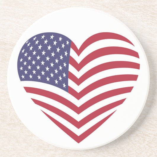 I LIEBE AMERIKA GETRÄNKEUNTERSETZER (Vorne)