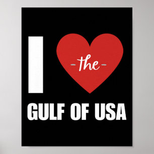 I Liebe Amerika Golf von Mexiko Präsident Trump Go Poster