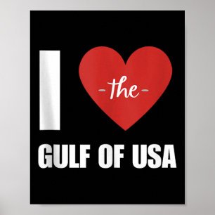 I Liebe Amerika Golf von Mexiko Präsident Trump Go Poster
