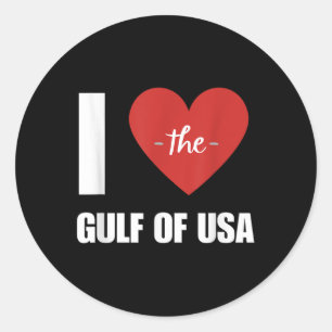 I Liebe Amerika Golf von Mexiko Präsident Trump Go Runder Aufkleber