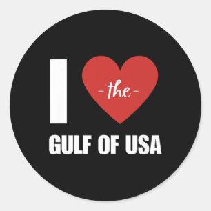 I Liebe Amerika Golf von Mexiko Präsident Trump Go Runder Aufkleber