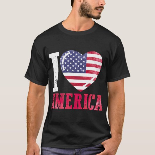 I Liebe Amerika I Liebe Amerika T-Shirt (Vorderseite)