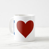 I Liebe Amerika Kaffeetasse (Vorderseite Links)
