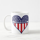 I Liebe Amerika Kaffeetasse (Links)