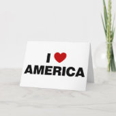 I Liebe Amerika Karte (Vorderseite)