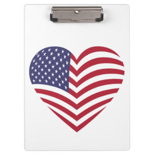 I LIEBE AMERIKA KLEMMBRETT