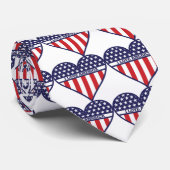 I Liebe Amerika Krawatte (Gerollt)