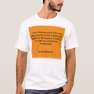 I Liebe Amerika mehr als irgendein anderer Land-T T-Shirt