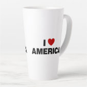 I Liebe Amerika Milchtasse (Rechte Ecke)