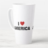 I Liebe Amerika Milchtasse (Linke Ecke)