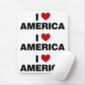 I Liebe Amerika Mousepad (Mit Mouse)