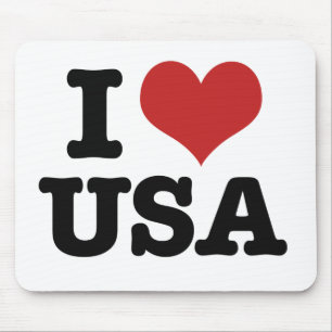 I Liebe Amerika Mousepad