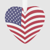 I LIEBE AMERIKA ORNAMENT (Vorderseite)