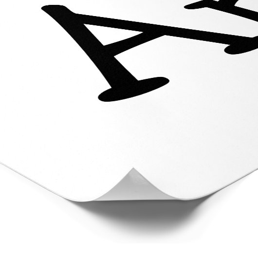 I Liebe Amerika Poster (Ecke)