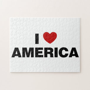 I Liebe Amerika Puzzle