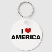 I Liebe Amerika Schlüsselanhänger (Rückseite)