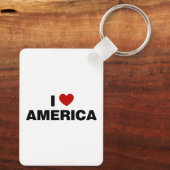 I Liebe Amerika Schlüsselanhänger (Rückseite)