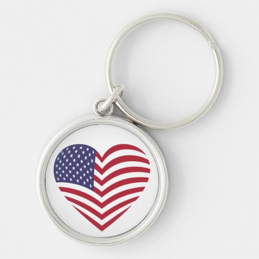 I LIEBE AMERIKA SCHLÜSSELANHÄNGER (Vorne)