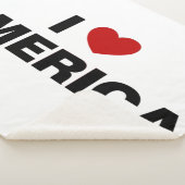 I Liebe Amerika Sherpadecke (3/4)