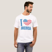 I Liebe Amerika T-Shirt (Vorne ganz)