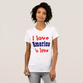 I Liebe Amerika T-Shirt (Vorne ganz)
