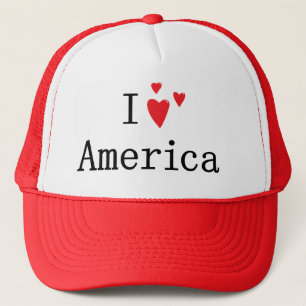 I Liebe Amerika Truckerkappe