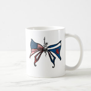I Liebe Amerika und Schottland!! Kaffeetasse
