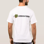 I Liebe-Amerikaner-Bier T-Shirt (Rückseite)