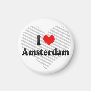 I Liebe Amsterdam, die Niederlande Magnet
