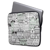 I Liebe Amsterdam-Holland-Icon Laptop-Hülle Laptopschutzhülle (Vorderseite Links)