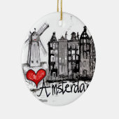 I Liebe Amsterdam Keramikornament (Rechts)