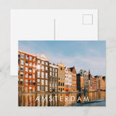 I Liebe Amsterdam Reisen Niederlande Postkarte (Vorne/Hinten)