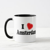 I Liebe Amsterdam Tasse (Links)