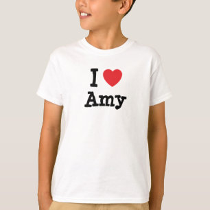 I Liebe Amy Herzstück T - Shirt