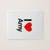 i Liebe amy Puzzle (Horizontal)