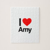i Liebe amy Puzzle (Vertikal)