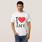 I Liebe Amy T-Shirt (Vorne ganz)