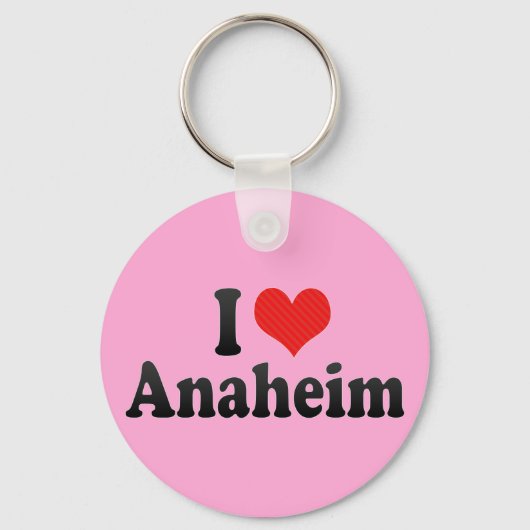 I Liebe Anaheim Schlüsselanhänger (Vorderseite)