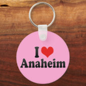 I Liebe Anaheim Schlüsselanhänger (Vorderseite)