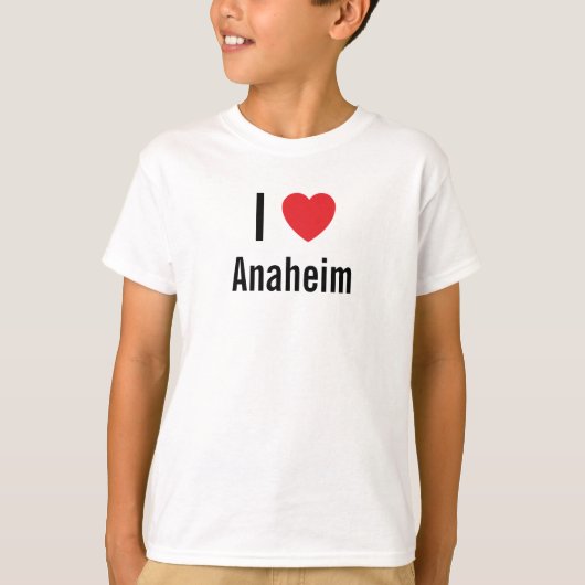 I Liebe Anaheim T-Shirt (Vorderseite)