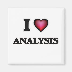 I Liebe-Analyse Magnet