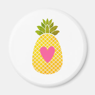 I Liebe Ananas Magnet