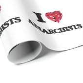 I Liebe-Anarchisten Geschenkpapier (Rolleneckpunkt)