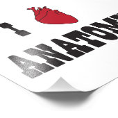 I Liebe Anatomie Fotodruck (Ecke)