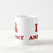 I Liebe anatomy2 Kaffeetasse (Mittel)